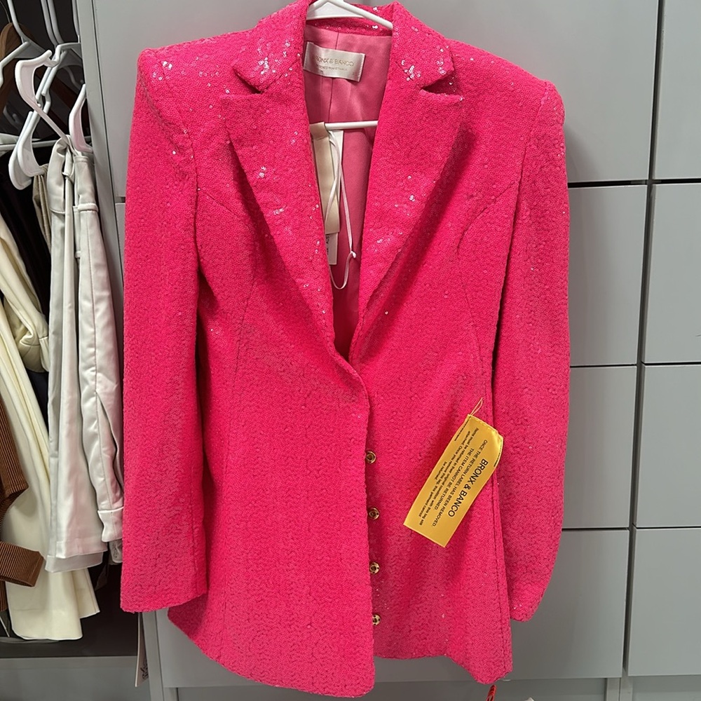 Bronx and banco blazer dress